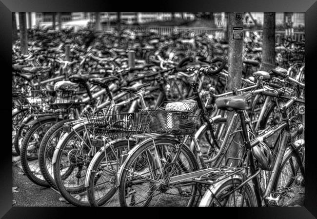  Bikes Framed Print by Paul Williams