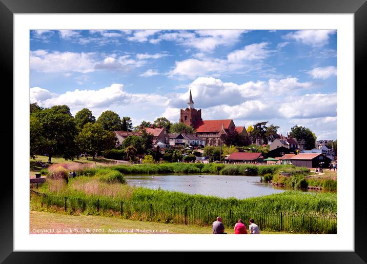 Building  Framed Mounted Print by Jack Torcello