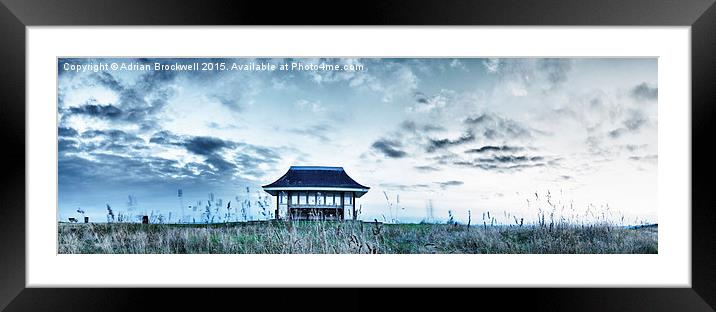 Shelter Framed Mounted Print by Adrian Brockwell