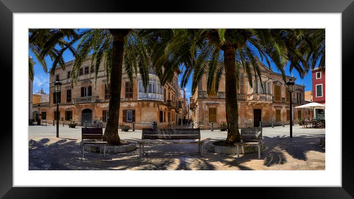 Ciutadella Framed Mounted Print by Adrian Brockwell