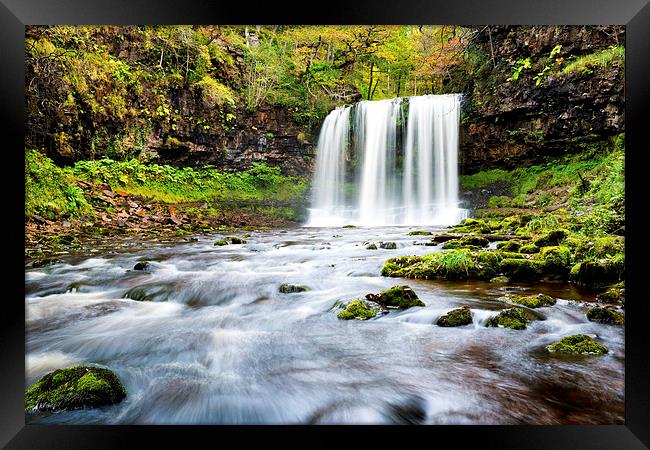  Sgwd yr Eira Framed Print by Stephen Jones