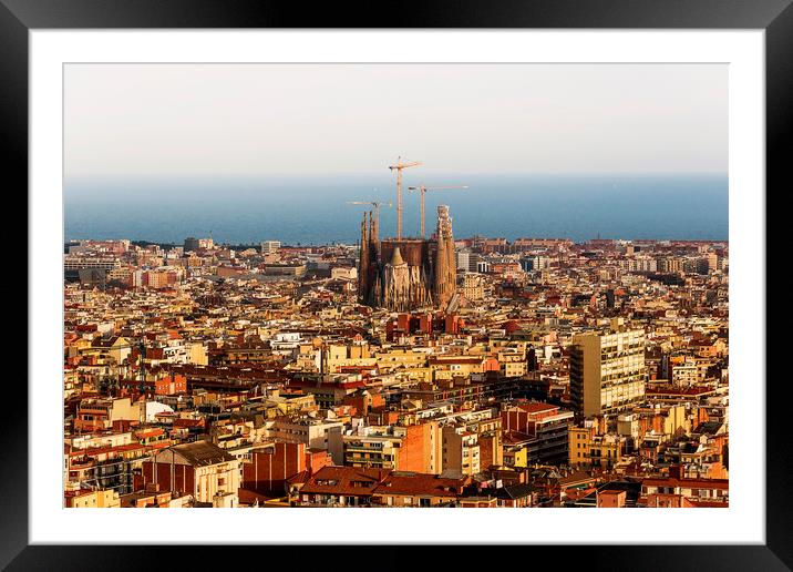  Barcelona Framed Mounted Print by Svetlana Sewell