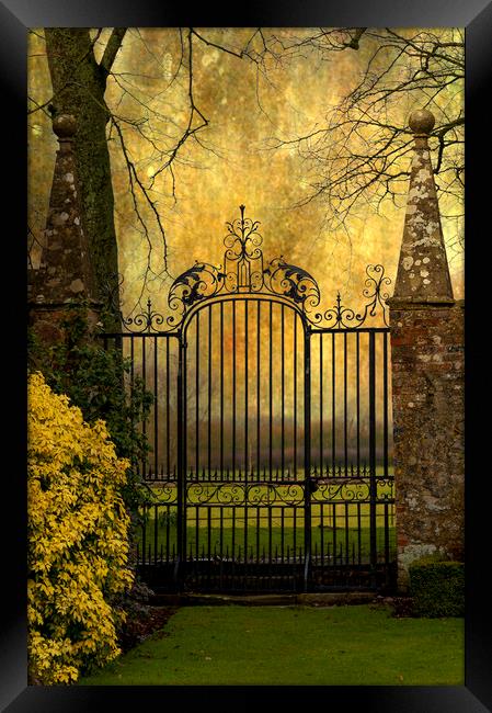  Iron Gate Framed Print by Svetlana Sewell