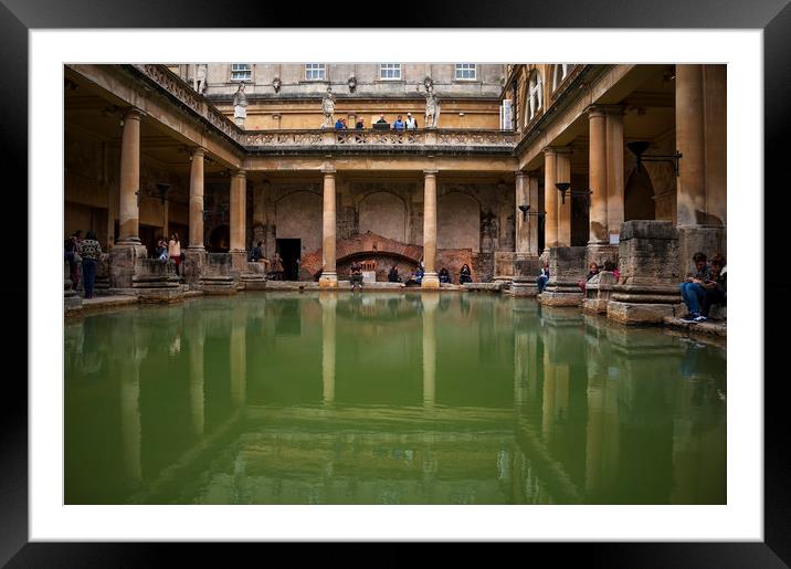  Roman Bath Framed Mounted Print by Svetlana Sewell