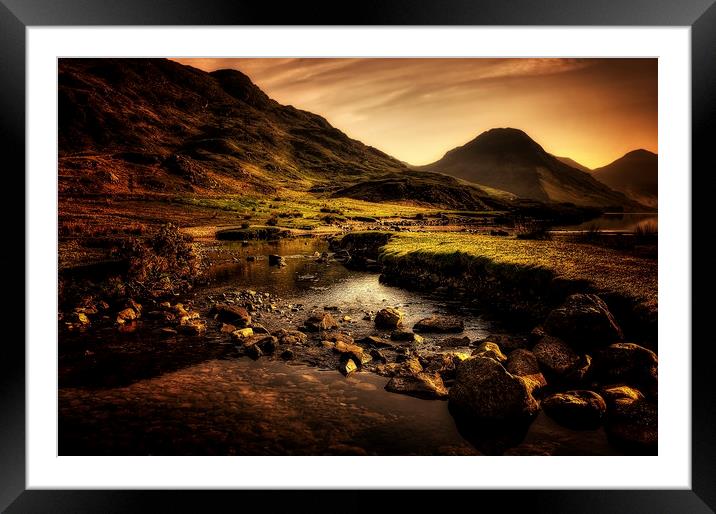  Dawn over Lake District Framed Mounted Print by Svetlana Sewell
