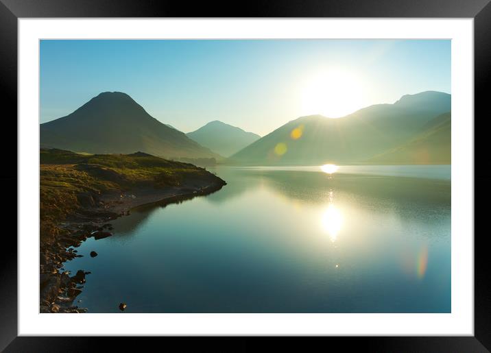  Playful Sunrise Framed Mounted Print by Svetlana Sewell