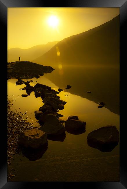  Sunset Rays Framed Print by Svetlana Sewell