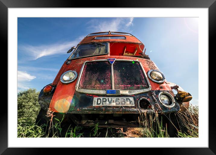  Double Decker Bus Framed Mounted Print by Svetlana Sewell