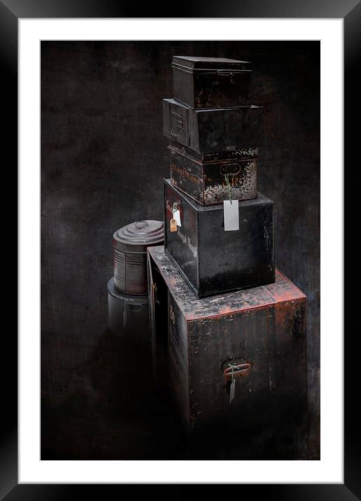 Luggage Framed Mounted Print by Svetlana Sewell