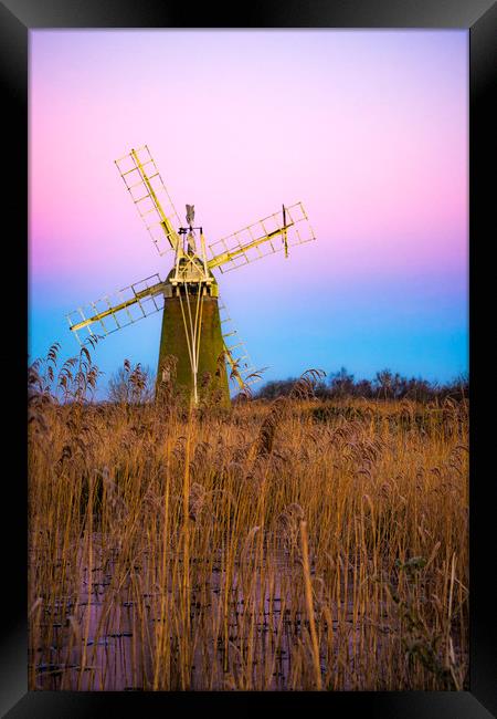 Pink Sunrise Framed Print by Svetlana Sewell