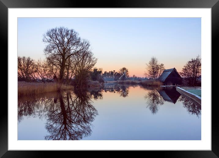 How Hill Mill Framed Mounted Print by Svetlana Sewell