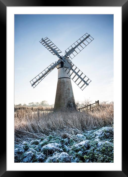 Windmill  Framed Mounted Print by Svetlana Sewell