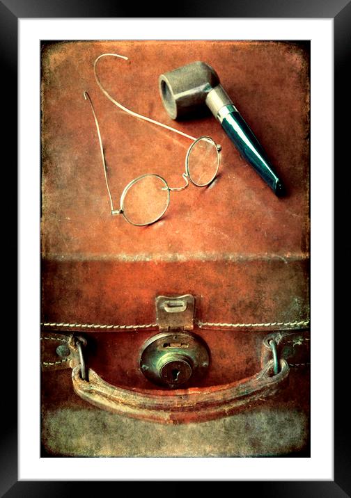 Travel Case Framed Mounted Print by Svetlana Sewell