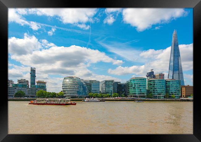 River Thames Framed Print by Svetlana Sewell