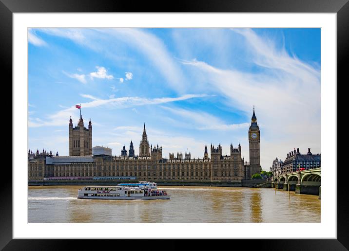 Westminster  Framed Mounted Print by Svetlana Sewell