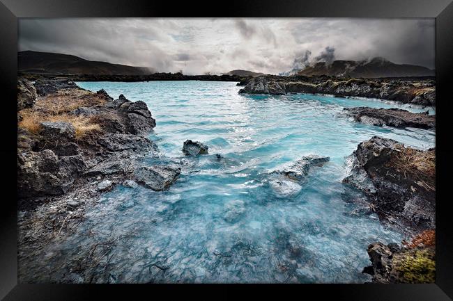 Blue Lagoon Framed Print by Svetlana Sewell