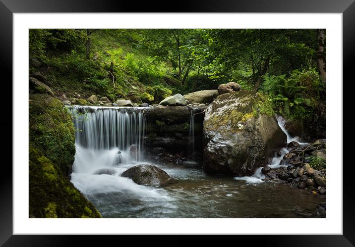 Beaituful River Framed Mounted Print by Svetlana Sewell