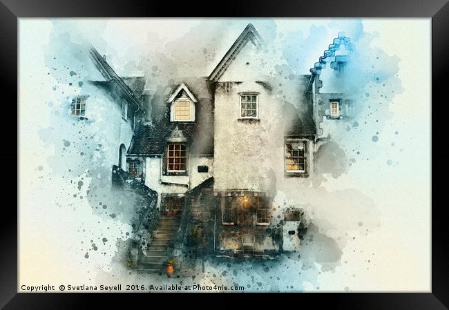 Old House Framed Print by Svetlana Sewell