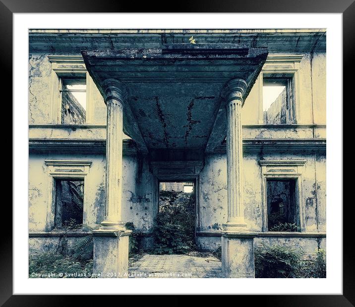 Very Old Building Framed Mounted Print by Svetlana Sewell