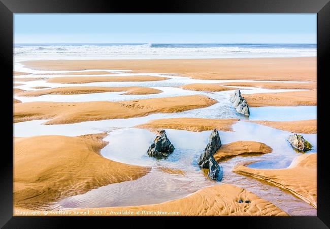 Towards the Sea Framed Print by Svetlana Sewell