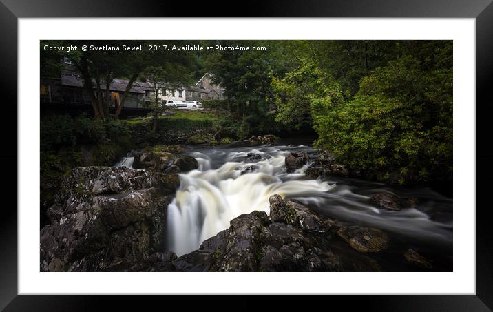 River Conwy Framed Mounted Print by Svetlana Sewell