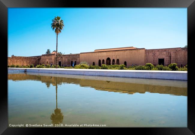 Arabian Palace Framed Print by Svetlana Sewell