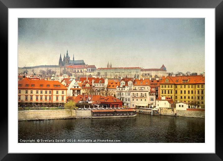 City of Prague Framed Mounted Print by Svetlana Sewell