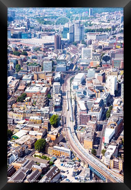 London Framed Print by Svetlana Sewell