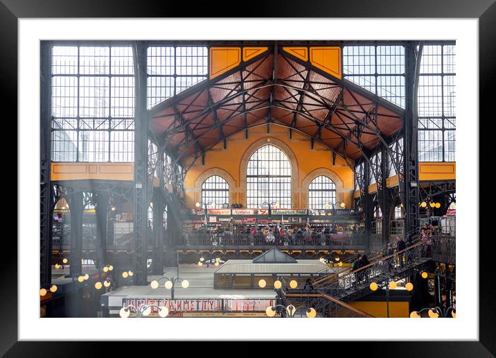The Great Market Hall Framed Mounted Print by Svetlana Sewell