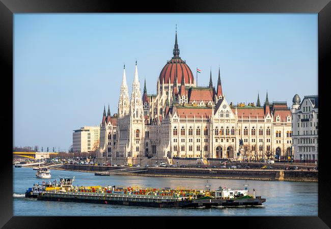 Parliament building Framed Print by Svetlana Sewell