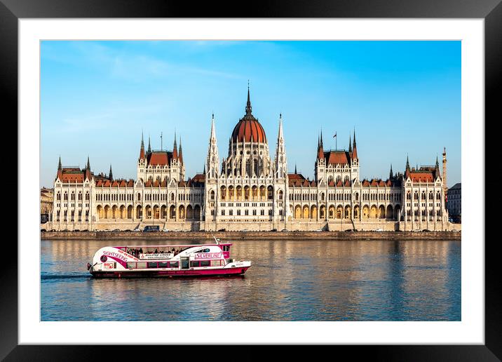 Parliament building Framed Mounted Print by Svetlana Sewell