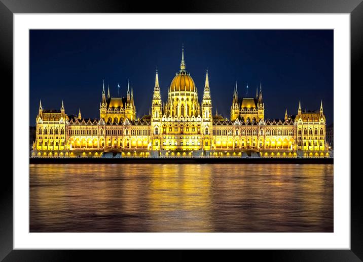 Parliament building Framed Mounted Print by Svetlana Sewell