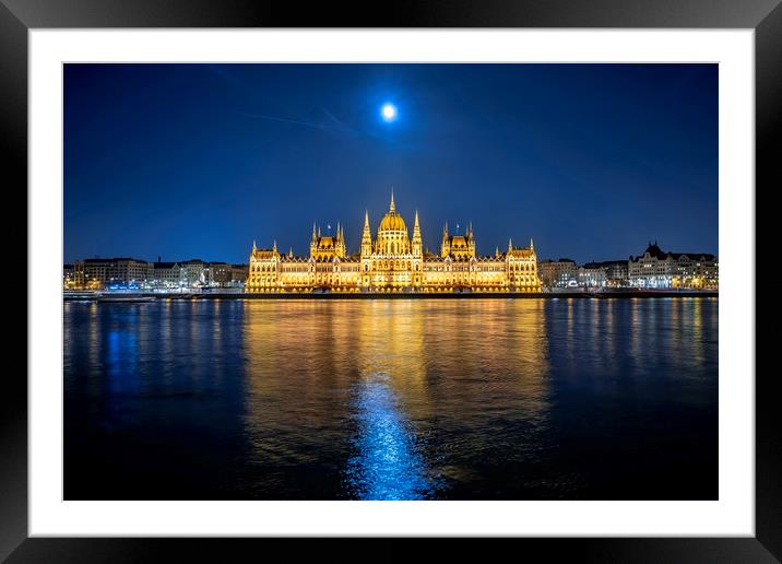 Parliament building Framed Mounted Print by Svetlana Sewell