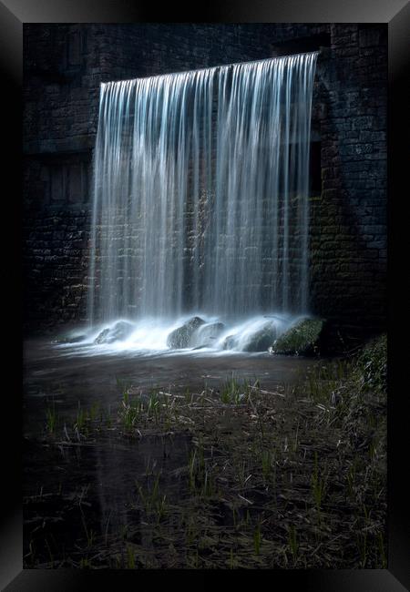 Waterfall Framed Print by Svetlana Sewell