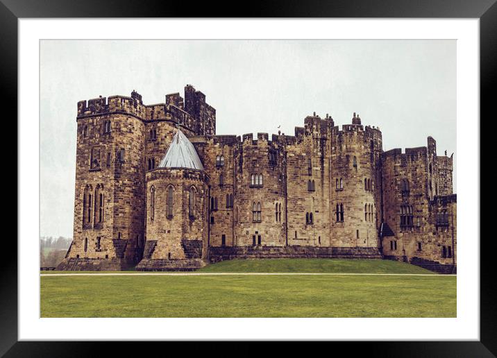 Alnwick Castle Framed Mounted Print by Svetlana Sewell
