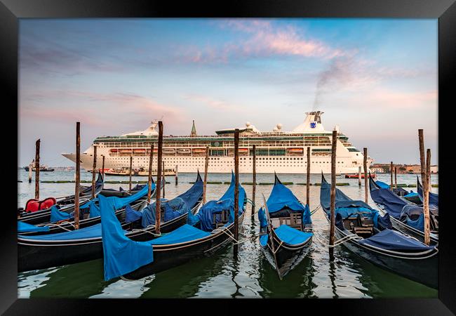 Modern Life in Venice Framed Print by Svetlana Sewell