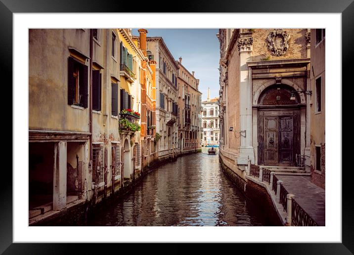 Suburban Venice Framed Mounted Print by Svetlana Sewell