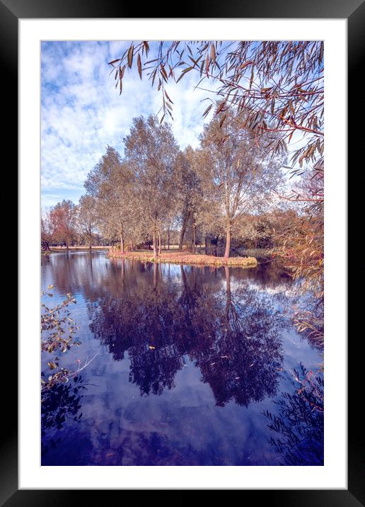 River Reflections Framed Mounted Print by Svetlana Sewell