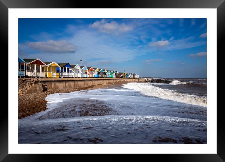 Southwold Framed Mounted Print by Svetlana Sewell