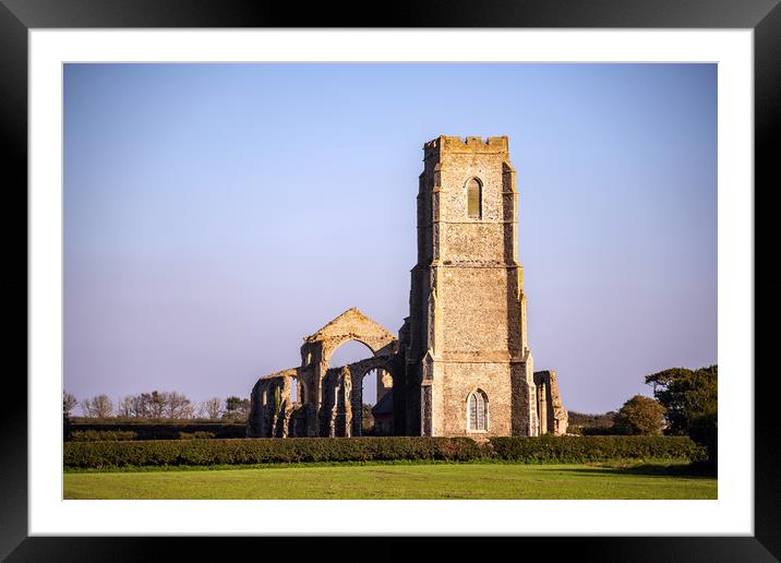 Covehithe Abbey Framed Mounted Print by Svetlana Sewell