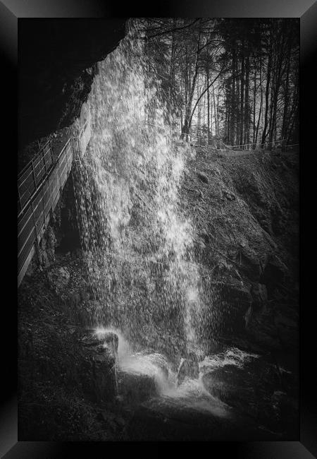 Giessbach waterfall Framed Print by Svetlana Sewell