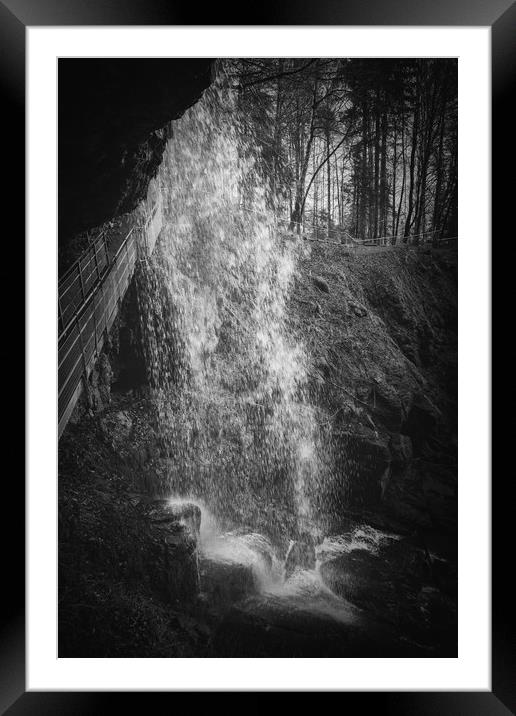Giessbach waterfall Framed Mounted Print by Svetlana Sewell