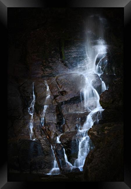 Giessbach waterfalls Framed Print by Svetlana Sewell