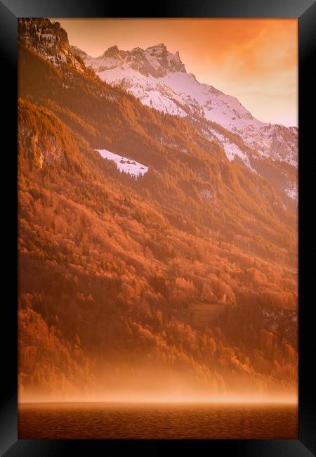 Swiss Alps  Framed Print by Svetlana Sewell
