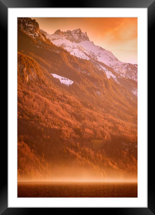 Swiss Alps  Framed Mounted Print by Svetlana Sewell