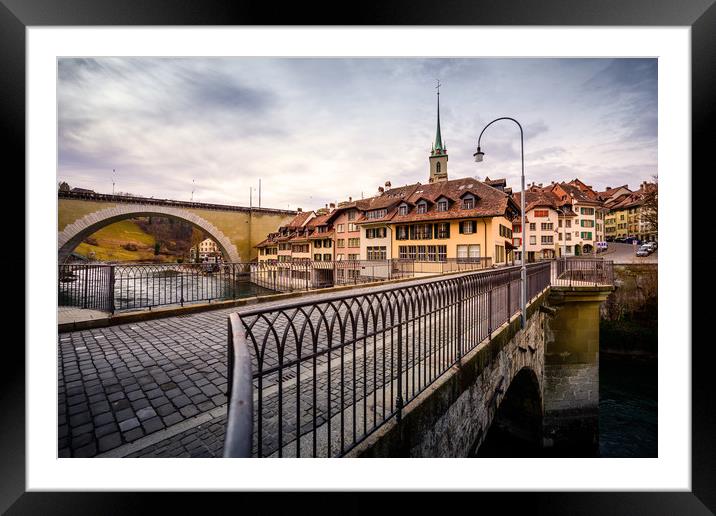 City of Bern Framed Mounted Print by Svetlana Sewell