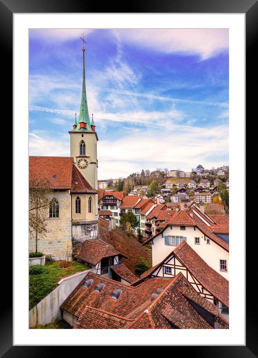 Old Town of Bern Framed Mounted Print by Svetlana Sewell