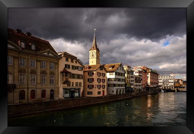 Zurich Framed Print by Svetlana Sewell