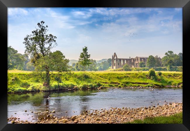 Bolton Abbey Priory Framed Print by Svetlana Sewell