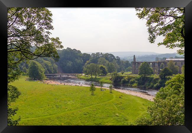 Bolton Abbey Priory Framed Print by Svetlana Sewell